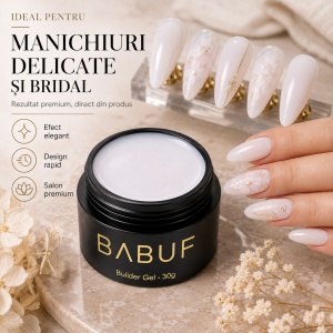 Gel de Constructie Autonivelant | Alb Laptos Vanilat | BG12 | 30g - Img 5