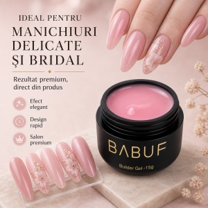 Gel de Constructie Autonivelant | Blush Roz | BG3 | 15g - Img 5