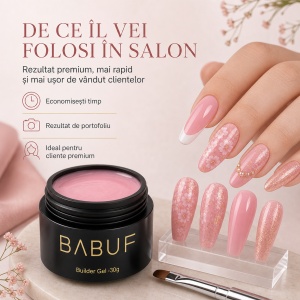 Gel de Constructie Autonivelant | Blush Roz | BG3 | 30g - Img 7