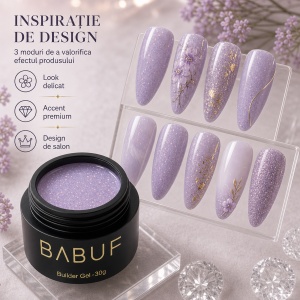 Gel de Constructie Autonivelant | Lilac Elixir | BGPA1 | 30g - Img 6