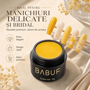 Gel de Constructie Autonivelant | Mango Yellow | BG17 | 15g - Img 5