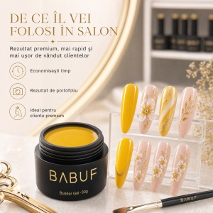 Gel de Constructie Autonivelant | Mango Yellow | BG17 | 30g - Img 7