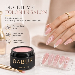 Gel de Constructie Autonivelant | Milk Blush | BG20 | 30g - Img 7