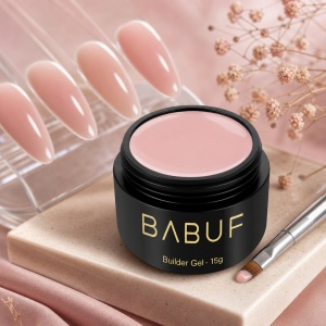 Gel de Constructie Autonivelant | Milky Blush | BG24 | 15g - Img 3