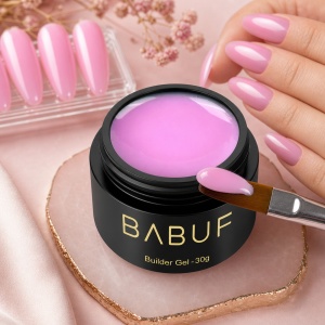 Gel de Constructie Autonivelant | Milky Pink | BG4 | 30g - Img 3