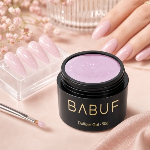 Gel de Constructie Autonivelant | Milky Pink Sparkle | BGG11 | 50g - Img 3