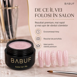 Gel de Constructie Autonivelant | Pearl Pink Shimmer | BGG7 | 30g - Img 7