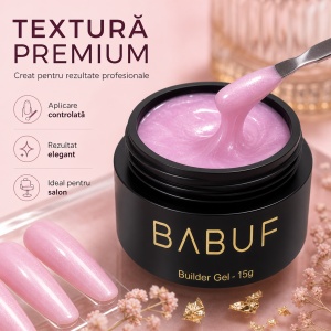 Gel de Constructie Autonivelant | Pink Glaze | BGP8 | 15g - Img 4