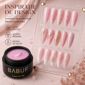 Gel de Constructie Autonivelant | Pink Glaze | BGP8 | 30g - Img 6