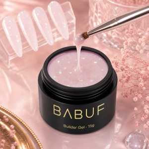 Gel de Constructie Autonivelant | Pink Milky Glow | BGG5 | 15g - Img 3