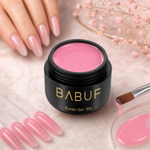 Gel de Constructie Autonivelant | Pink Serum | BG21 | 30g - Img 3