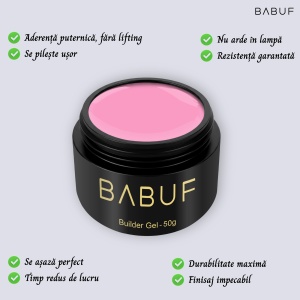 Gel de Constructie Autonivelant | Pink Serum | BG21 | 50g - Img 2