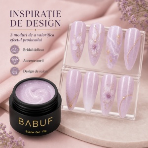 Gel de Constructie Autonivelant | Silk Lilac | BGP14 | 15g - Img 6
