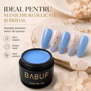 Gel de Constructie Autonivelant Smart | Baby Blue | SBG6 | 50g - Img 5