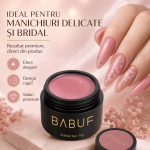 Gel de Constructie Autonivelant Smart | Dusty Rose | SBG5 | 15g - Img 5
