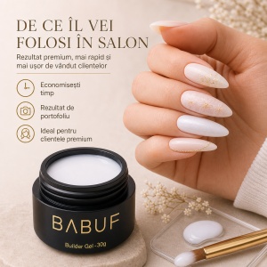 Gel de Constructie Autonivelant Smart | Milky Cloud | SBG1 | 30g - Img 7