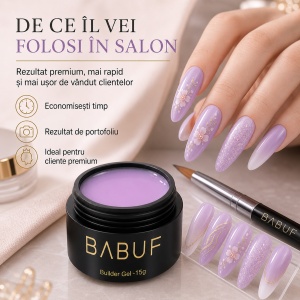 Gel de Constructie Autonivelant Smart | Milky Violet | SBG2 | 15g - Img 7
