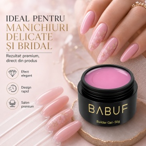 Gel de Constructie Autonivelant | Soft Pink | BG9 | 50g - Img 5