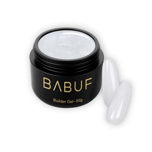 Gel de Constructie Camuflaj | Alb Laptos cu Glitter | CBG1 | 50g