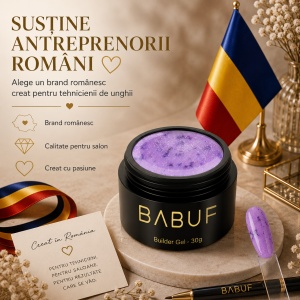 Gel de Constructie Flori Uscate | Lavender Petals | BGFU8 | 30g - Img 8