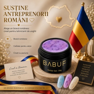 Gel de Constructie Flori Uscate | Lavender Petals | BGFU8 | 50g - Img 8