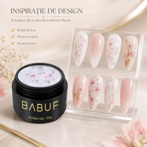 Gel de Constructie Flori Uscate | Milky Bloom | BGFU3 | 30g - Img 6
