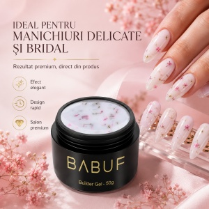 Gel de Constructie Flori Uscate | Milky Bloom | BGFU3 | 50g - Img 5