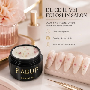 Gel de Constructie Flori Uscate | Milky Flowers | BGFU4 | 15g - Img 7