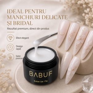 Gel de Constructie Fosforescent | Alb Vanilat Fosforescent | FBG8 | 15g - Img 5