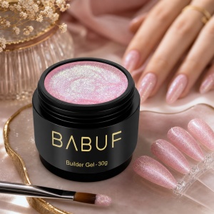 Gel de Constructie Mermaid | Coral Shimmer | MBG2 | 30g - Img 3