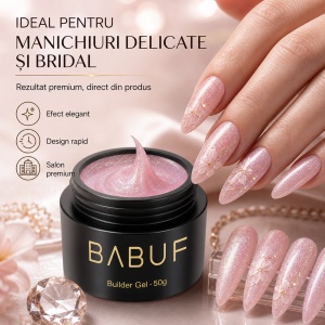 Gel de Constructie Mermaid | Coral Shimmer | MBG2 | 50g - Img 5