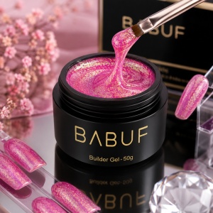 Gel de Constructie Mermaid | Fuchsia Shimmer | MBG7 | 50g - Img 2