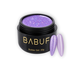 Gel de Constructie Reflectiv Autonivelant | Lavender Glitter | GBG2 | 30g