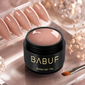 Gel de Constructie Reflectiv Autonivelant | Nude Sparkle | GBG11 | 15g - Img 3