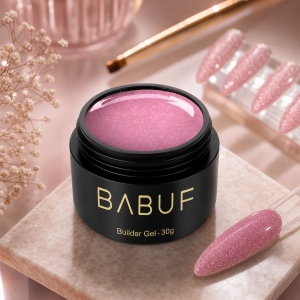 Gel de Constructie Reflectiv Autonivelant | Pink Sparkle | GBG8 | 30g - Img 3