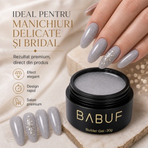 Gel de Constructie Reflectiv Autonivelant | Silver Grey | GBG5 | 30g - Img 5