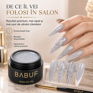 Gel de Constructie Reflectiv Autonivelant | Silver Grey | GBG5 | 50g - Img 7