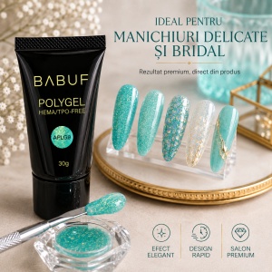 Polygel | Turquoise | APLG9 | 30g - Img 5