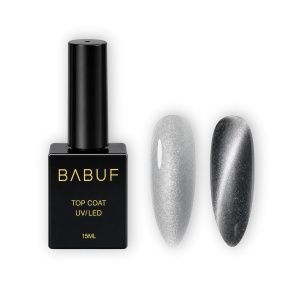 Top Coat Cat Eye | Argintiu Magnetic | TCE1 | 15ml