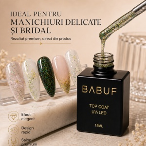 Top Coat | Emerald Flake Top | TCP3 | 15ml - Img 5