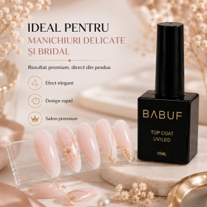 Top Coat | Milky Nude Top | TCC5 | 15ml - Img 5