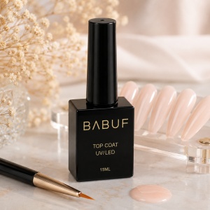 Top Coat | Milky Nude Top | TCC8 | 15ml - Img 2