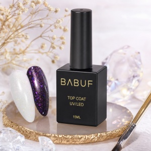 Top Coat | Opalescent Flake Top | TCP9 | 15ml - Img 2