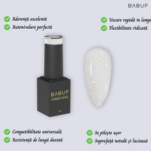 Baza Rubber | Crystal Milk | RBG7 | 15ml - Img 2