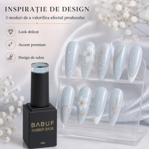 Baza Rubber | Elsa Blue | RBG11 | 15ml - Img 6