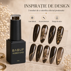 Baza Rubber | Mocha Secret | RBG20 | 15ml - Img 6