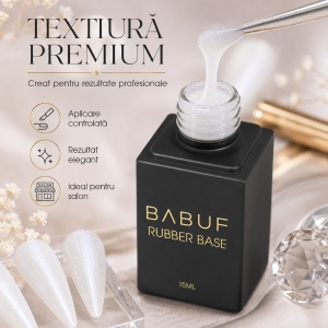 Baza Rubber | Snow Crystal | RBS1 | 15ml - Img 4