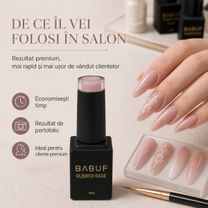 Baza Rubber | Soft Nude | RB32 | 15ml - Img 7