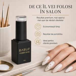 Baza Rubber | White Cream | RB2 | 15ml - Img 7