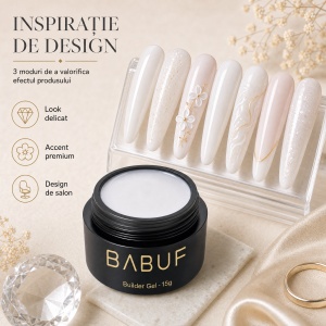 Gel de Constructie Autonivelant | Alb Laptos Vanilat | BG12 | 15g - Img 6